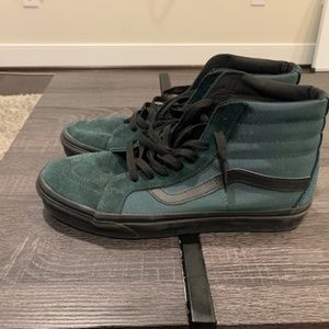 Vans SK8 Hi Reissue Metallic Twill Darkest Spruce